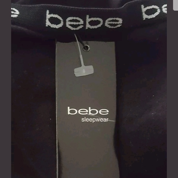 NWT BEBE SLEEPWEAR PAJAMA SET (2 PIECES TOP /Short - Picture 7 of 8